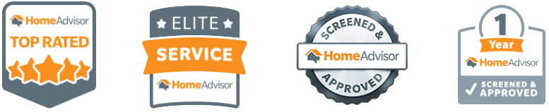 Home Advisor Top Rated Logos